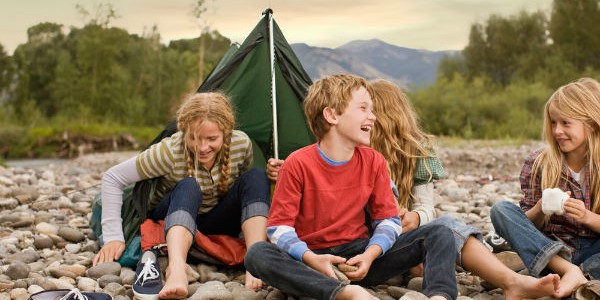 kids-camping-children-tent-summer